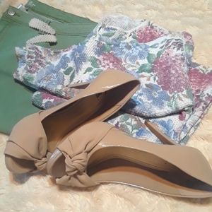 Fioni Cream High Heels 8 1/2W